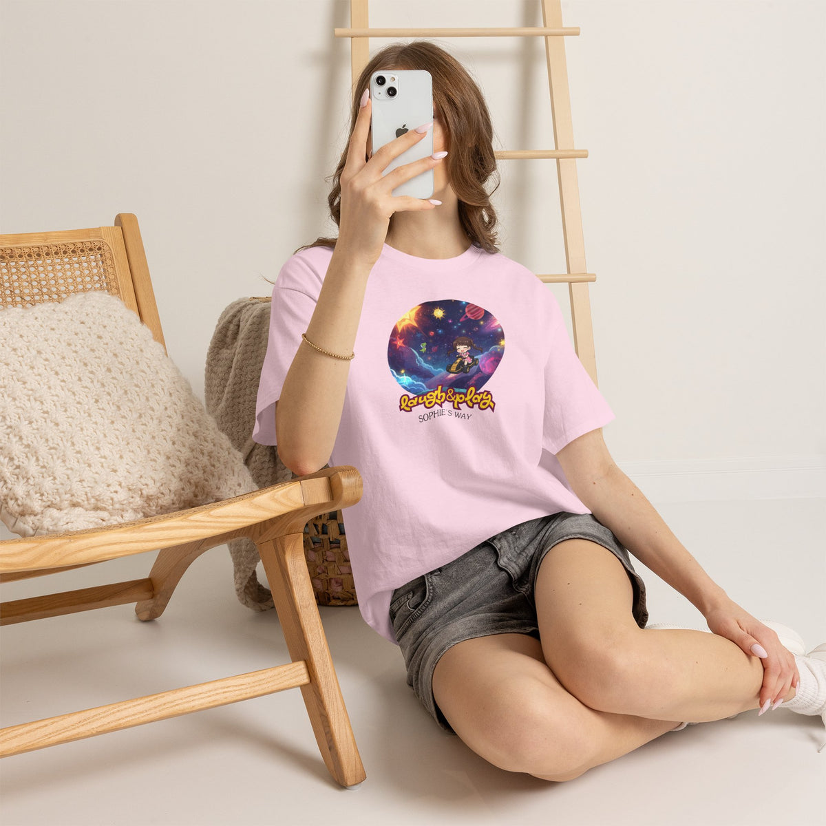 Laugh & Play Unisex Heavy Cotton Tee