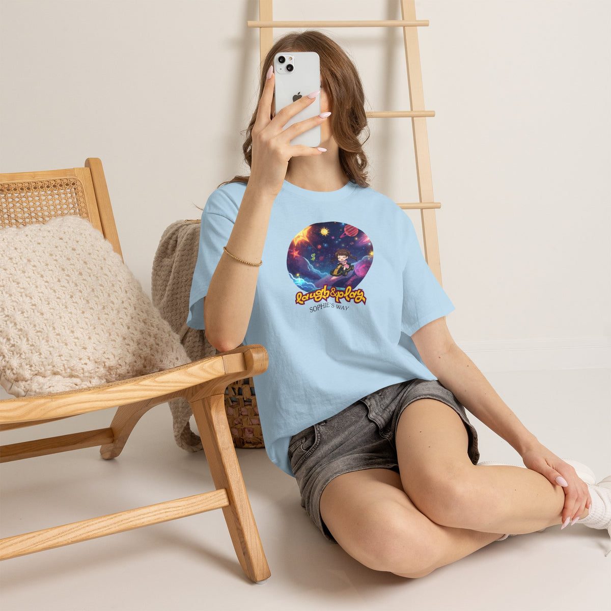 Laugh & Play Unisex Heavy Cotton Tee