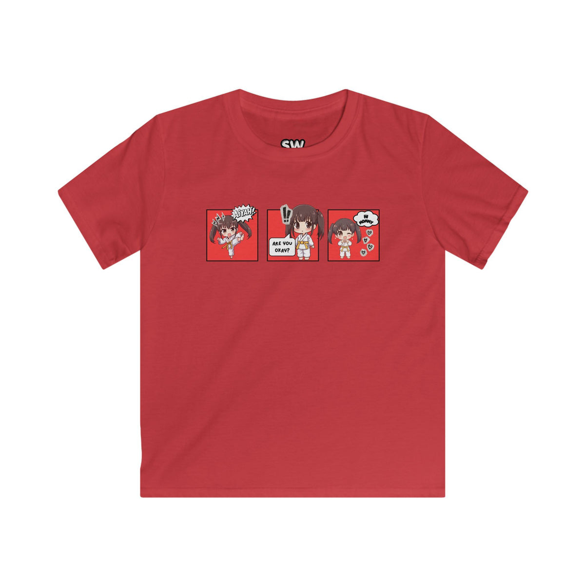 Are You Okay? Kids Softstyle Tee