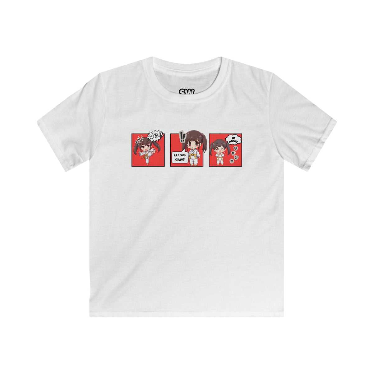 Are You Okay? Kids Softstyle Tee