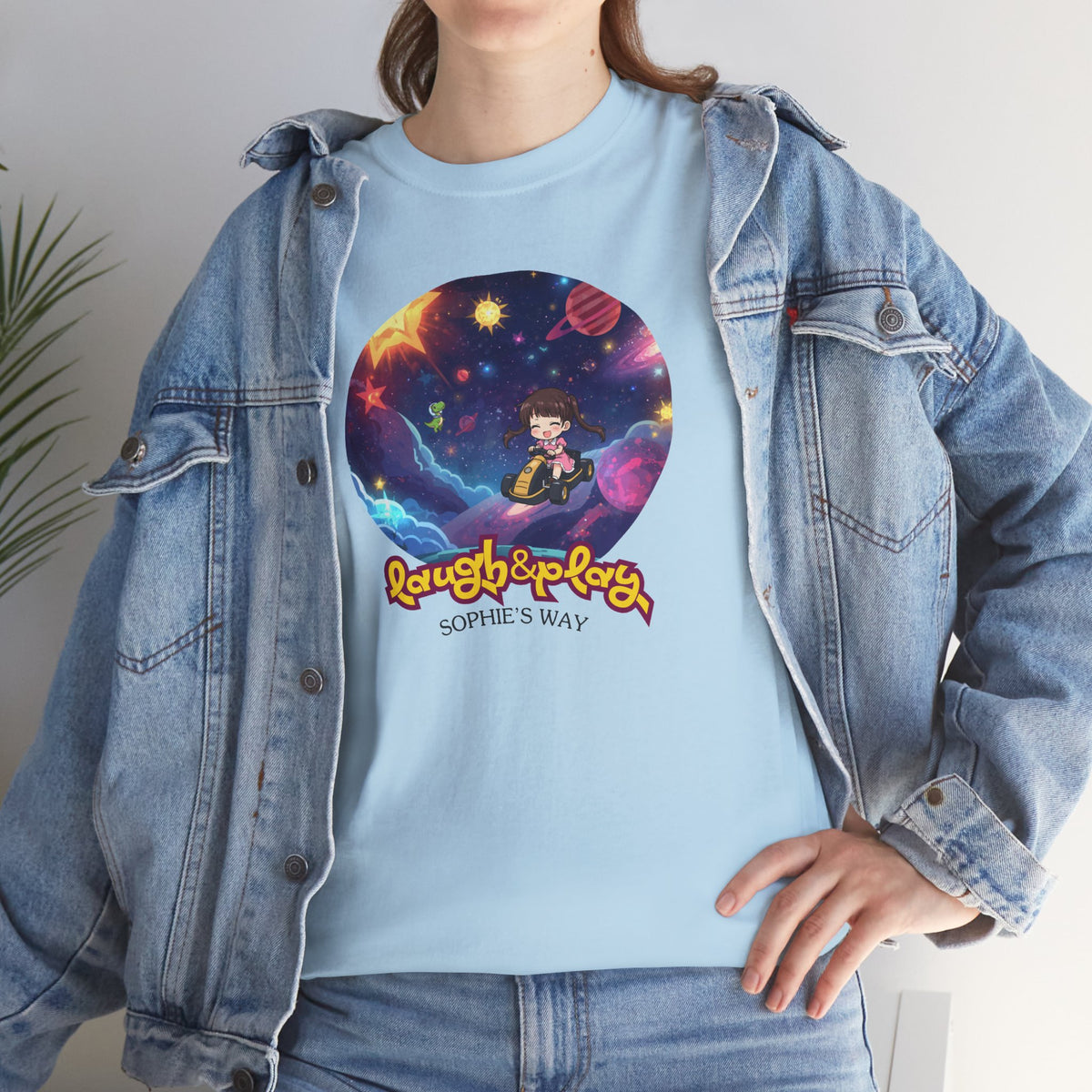 Laugh & Play Unisex Heavy Cotton Tee