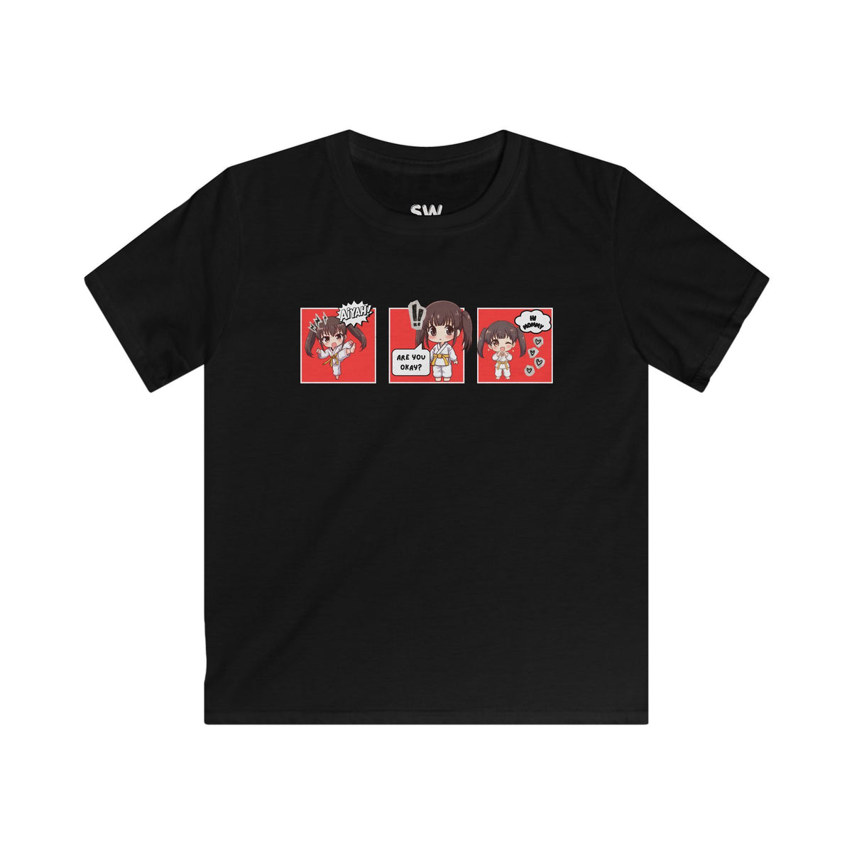 Are You Okay? Kids Softstyle Tee