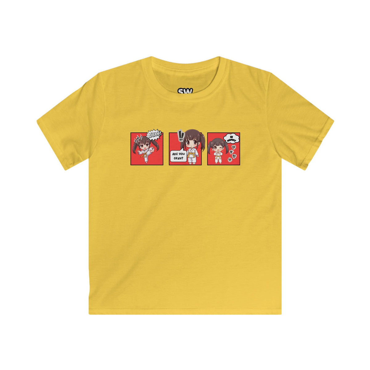 Are You Okay? Kids Softstyle Tee