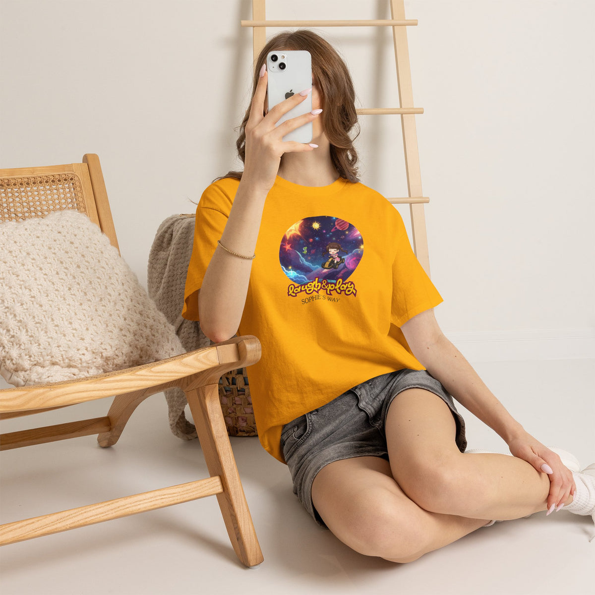 Laugh & Play Unisex Heavy Cotton Tee