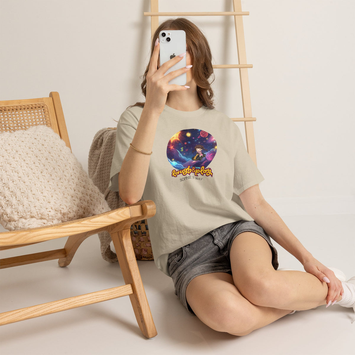 Laugh & Play Unisex Heavy Cotton Tee