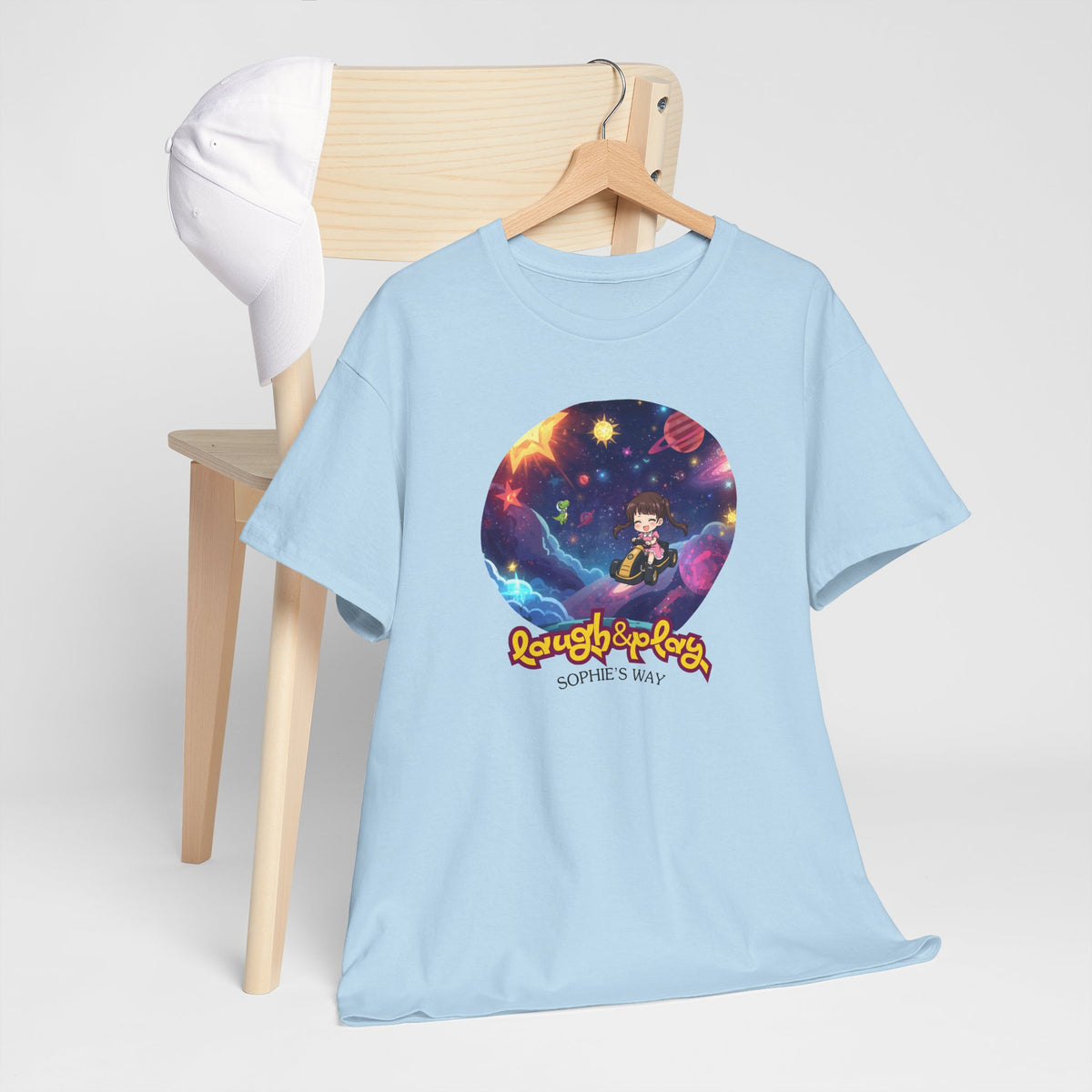 Laugh & Play Unisex Heavy Cotton Tee