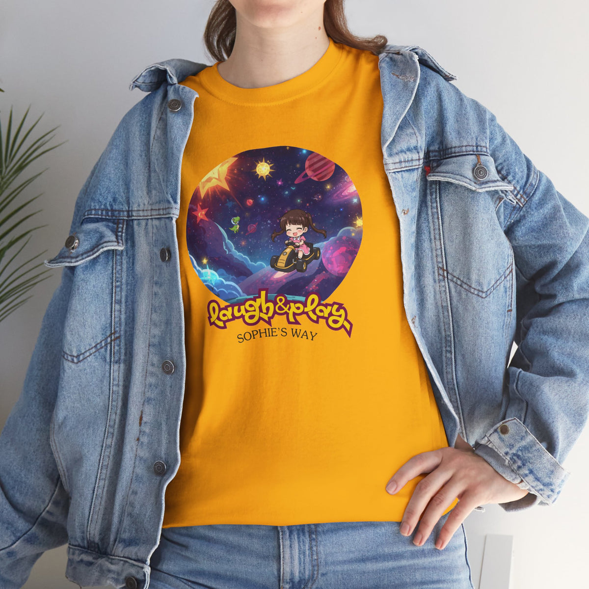 Laugh & Play Unisex Heavy Cotton Tee