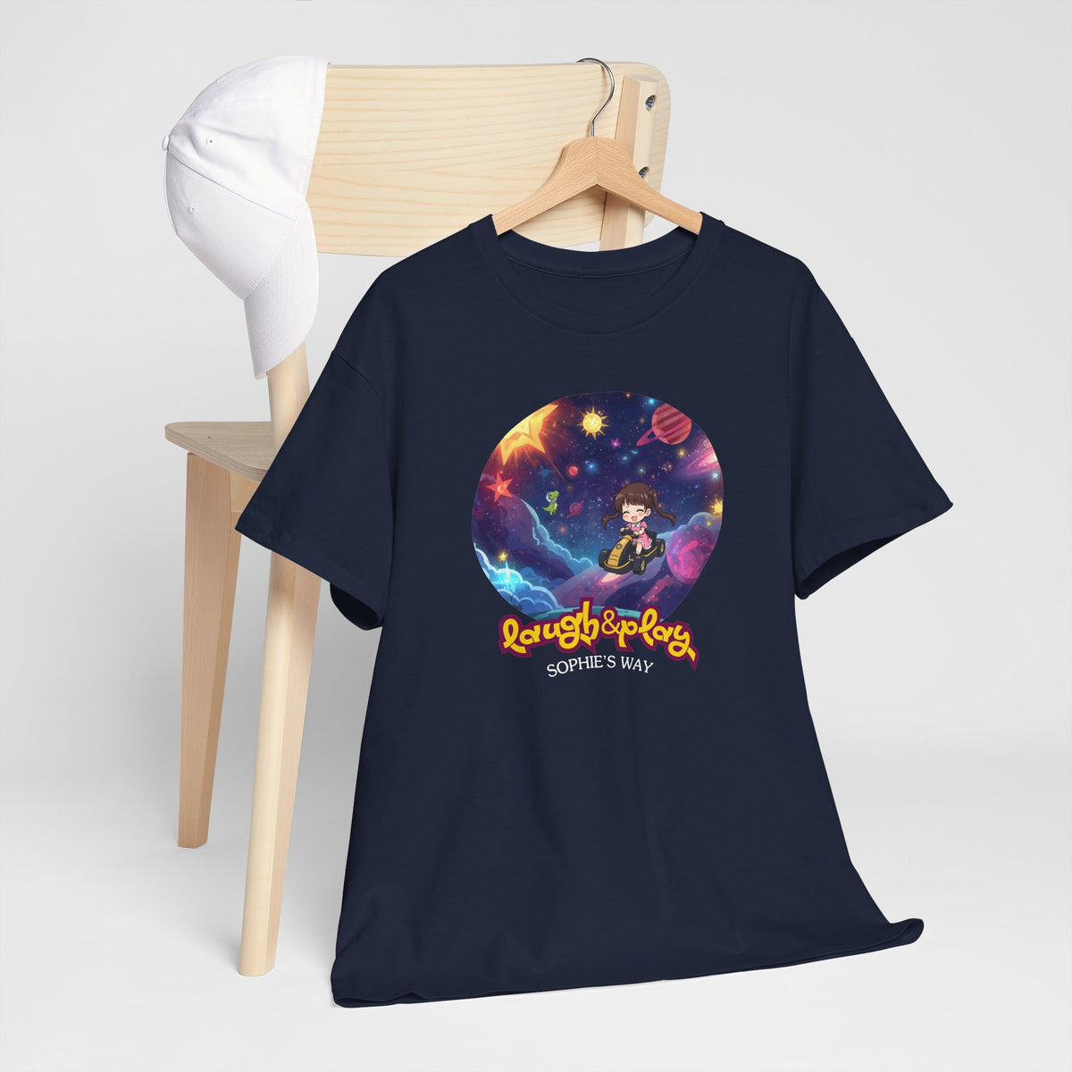 Laugh & Play Unisex Heavy Cotton Tee