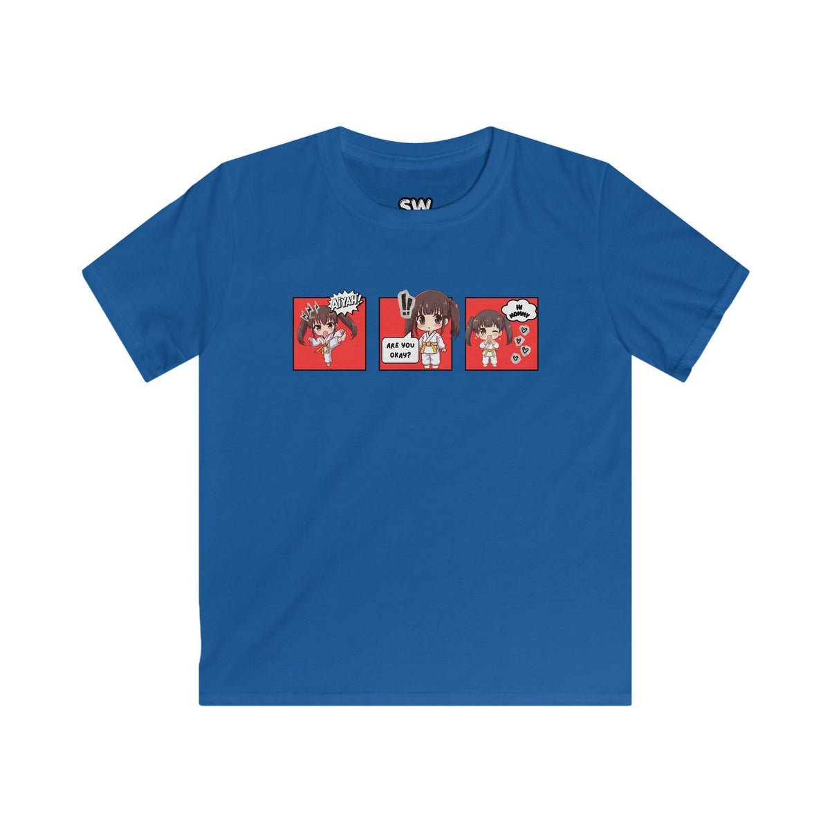 Are You Okay? Kids Softstyle Tee