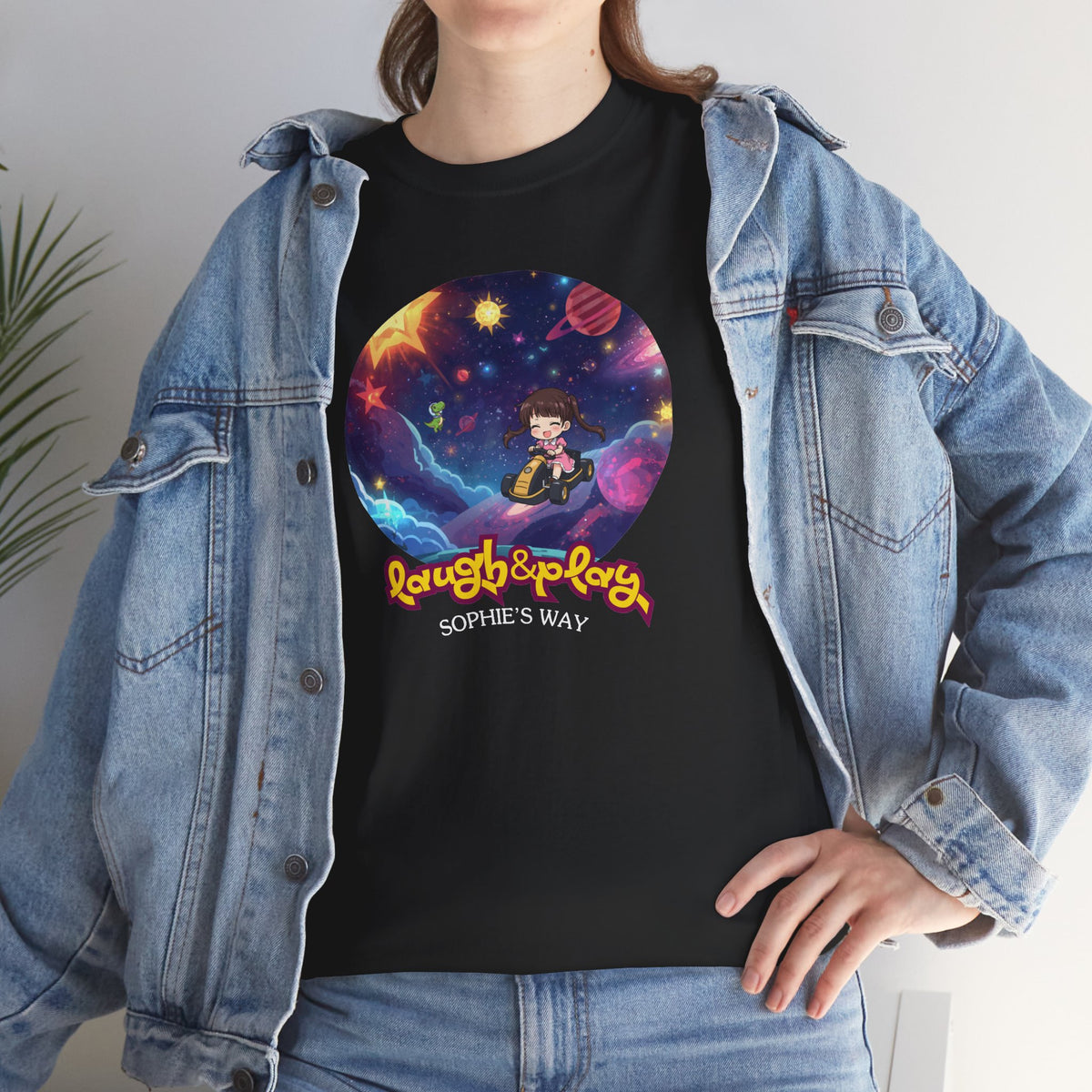 Laugh & Play Unisex Heavy Cotton Tee
