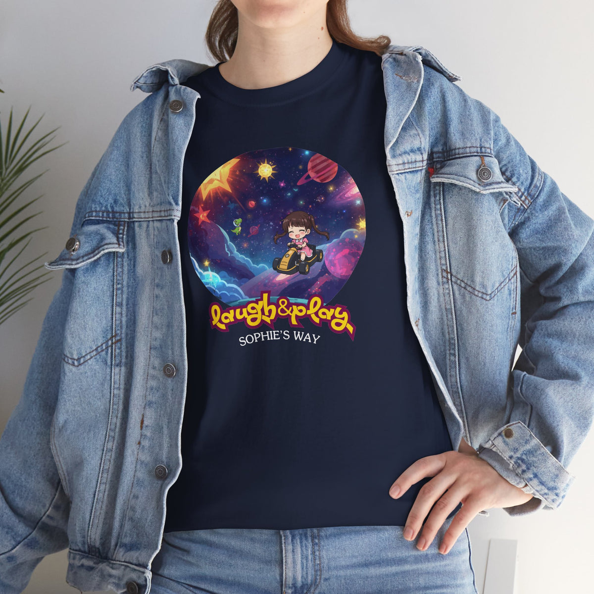 Laugh & Play Unisex Heavy Cotton Tee