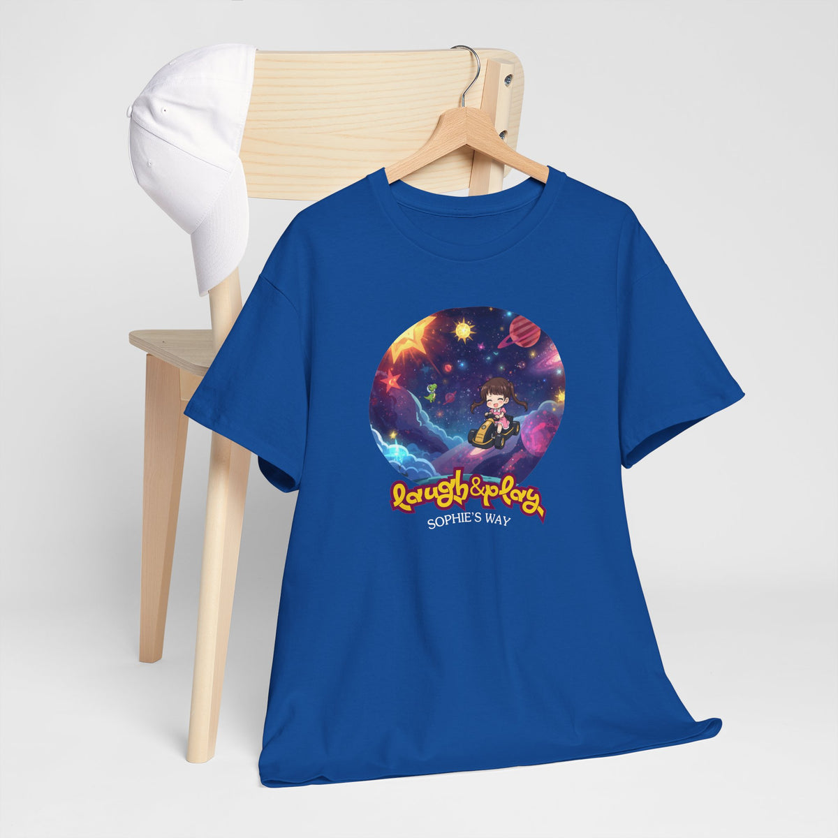Laugh & Play Unisex Heavy Cotton Tee