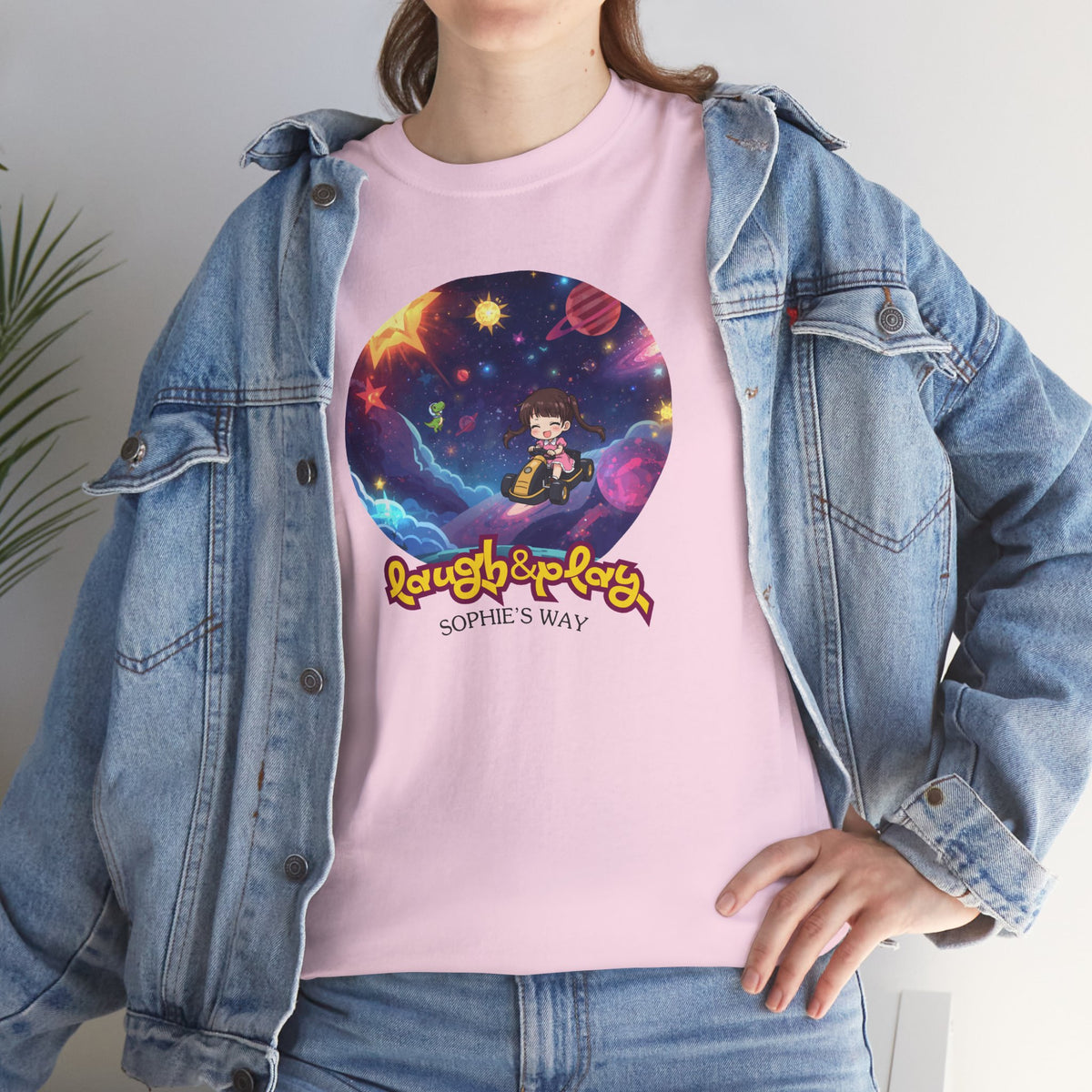 Laugh & Play Unisex Heavy Cotton Tee