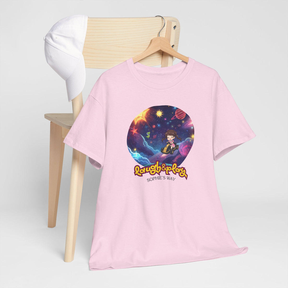 Laugh & Play Unisex Heavy Cotton Tee