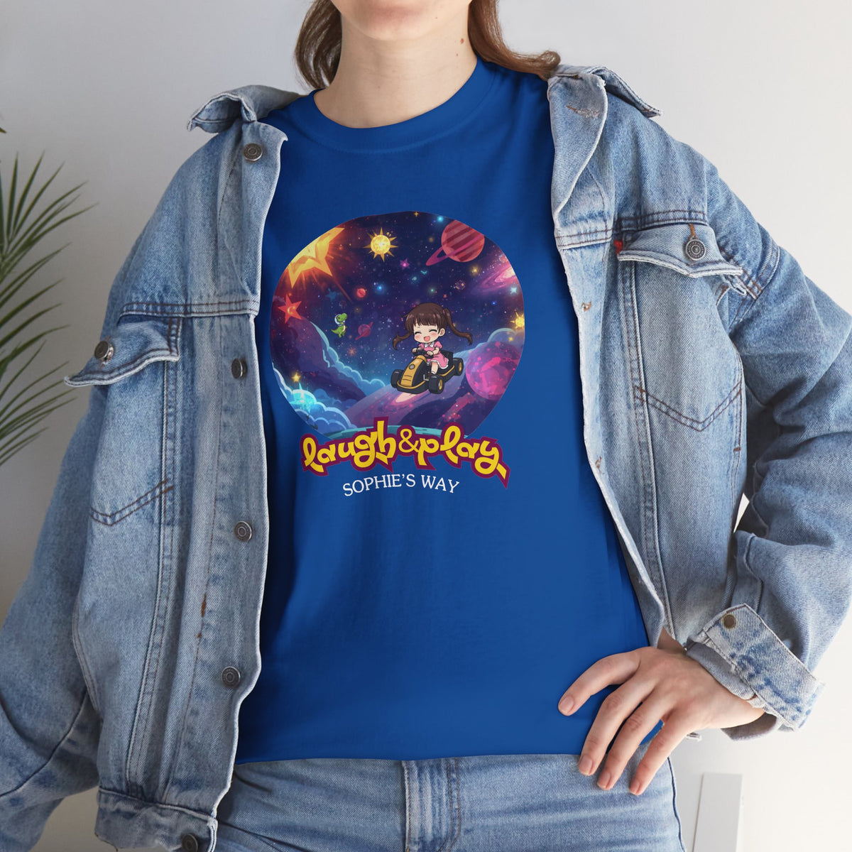 Laugh & Play Unisex Heavy Cotton Tee