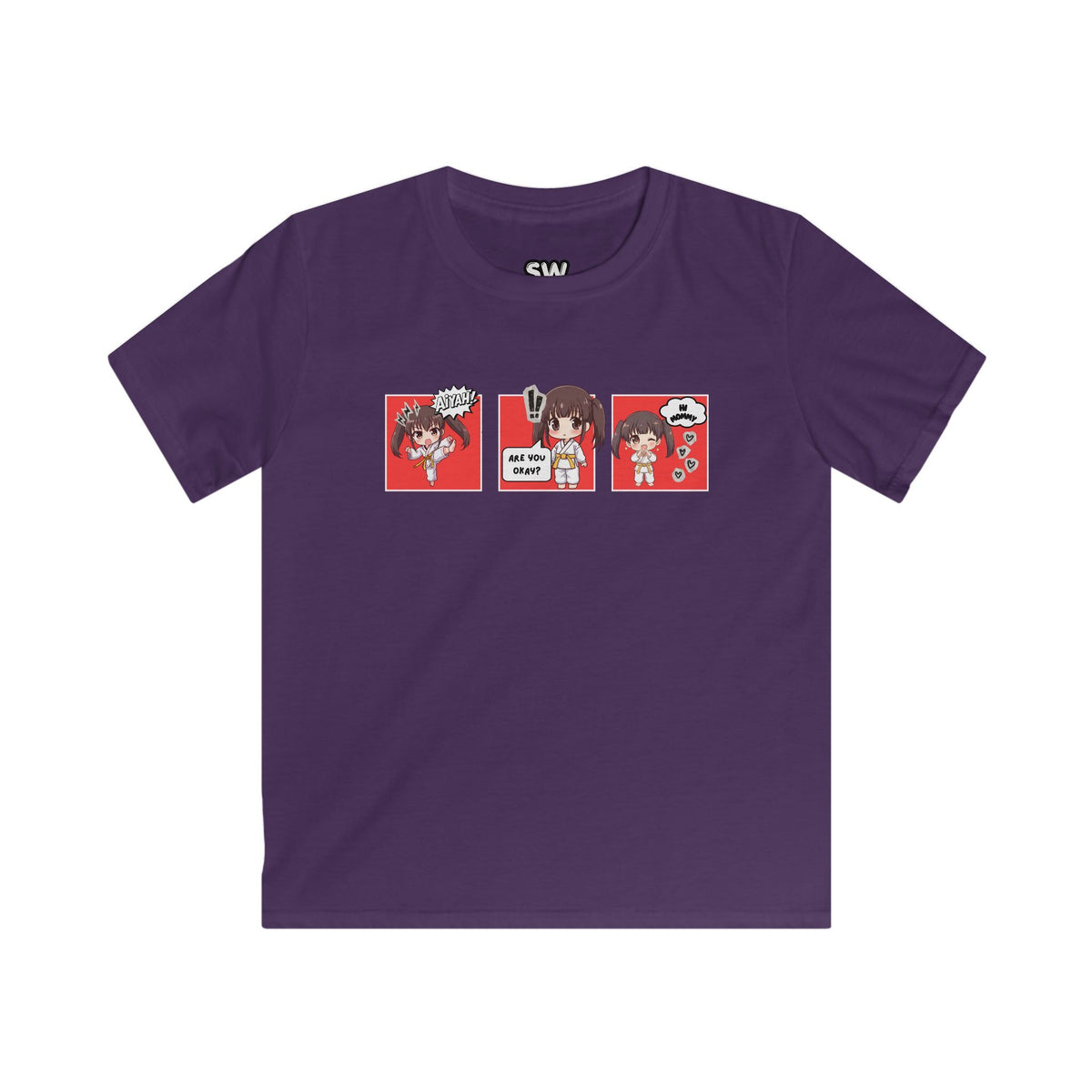 Are You Okay? Kids Softstyle Tee