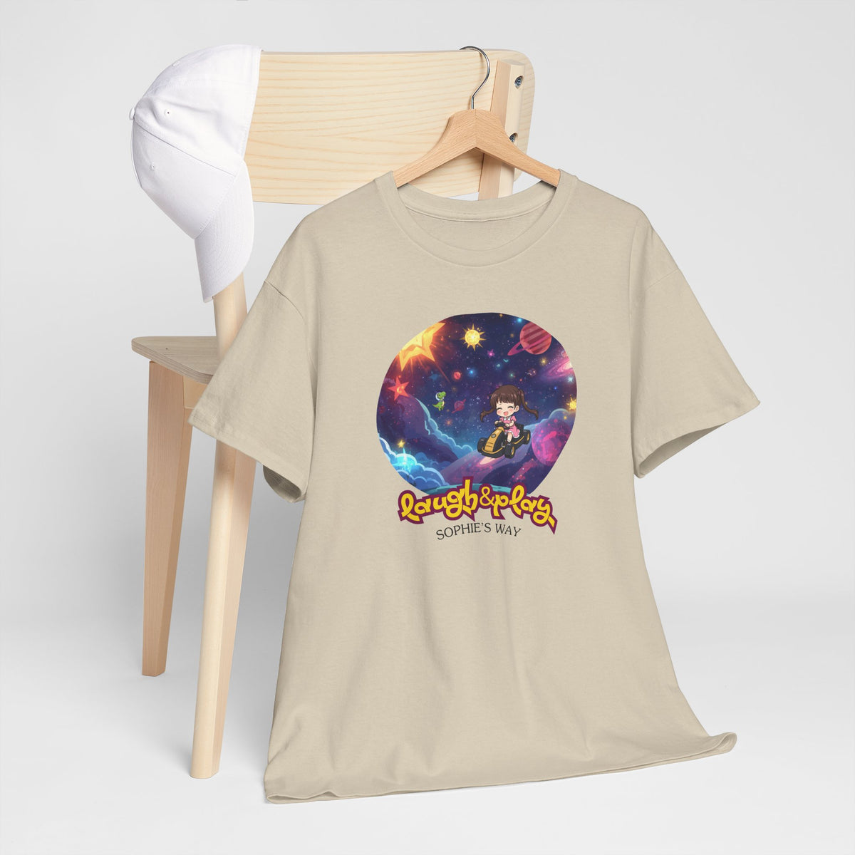 Laugh & Play Unisex Heavy Cotton Tee