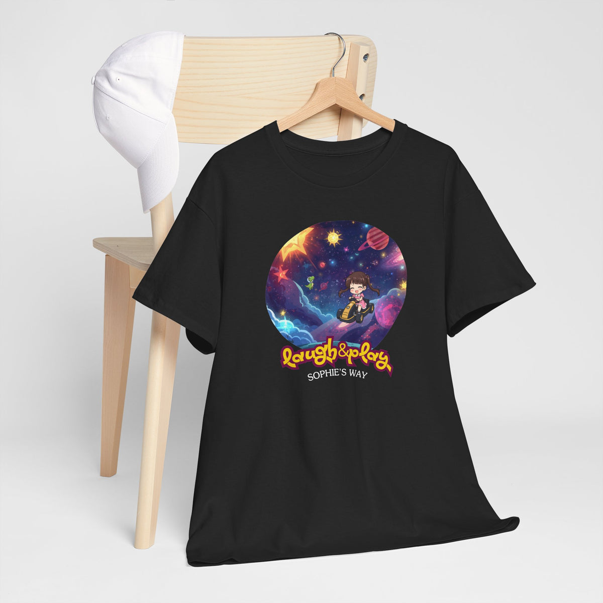 Laugh & Play Unisex Heavy Cotton Tee