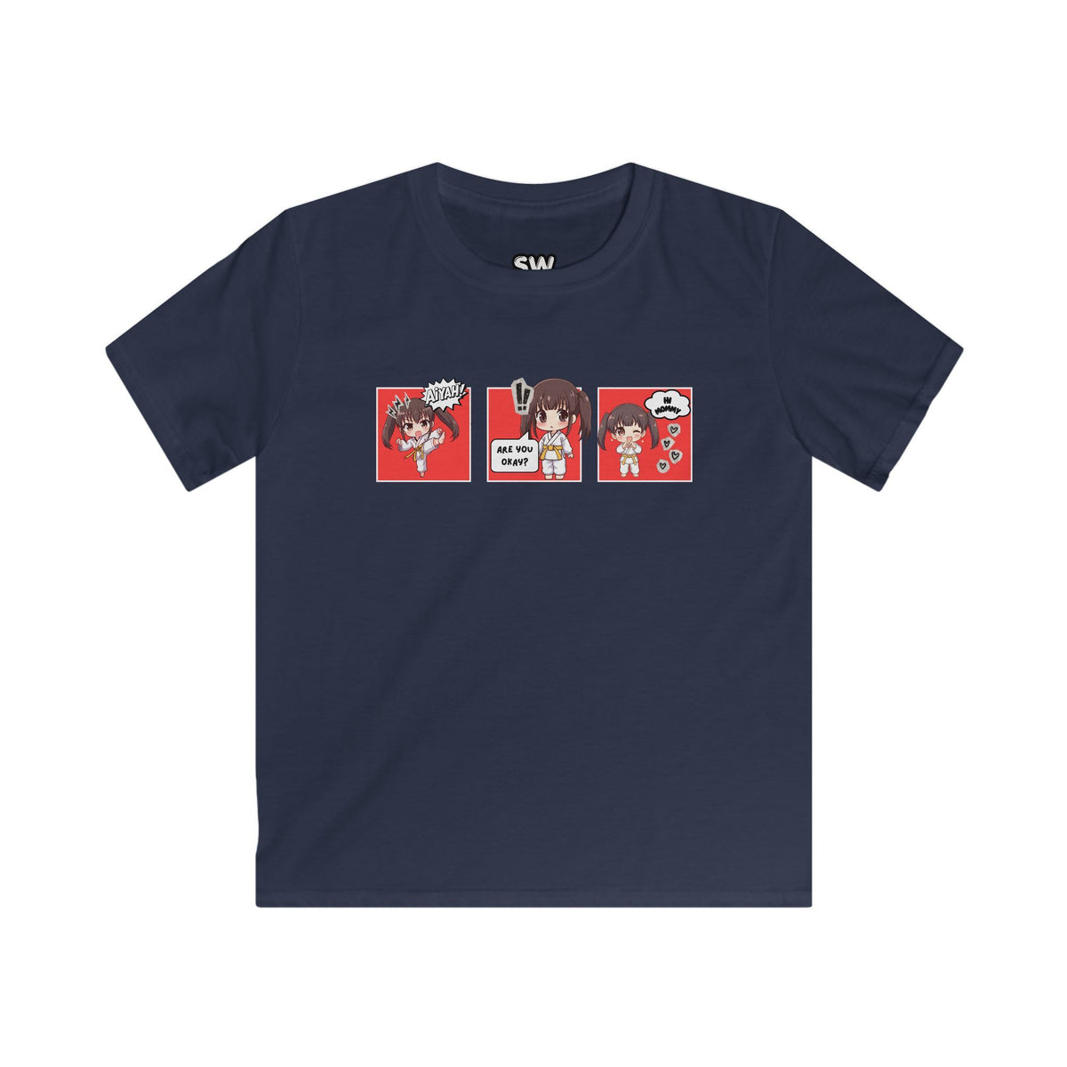 Are You Okay? Kids Softstyle Tee